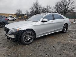 Mercedes-Benz salvage cars for sale: 2017 Mercedes-Benz S 550 4matic