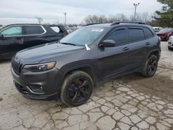 Jeep salvage cars for sale: 2021 Jeep Cherokee Latitude Plus