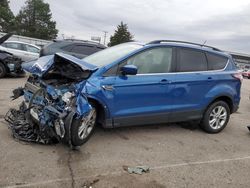 Salvage cars for sale at Moraine, OH auction: 2018 Ford Escape SEL