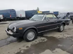 Salvage cars for sale at Hayward, CA auction: 1975 Fiat Spider