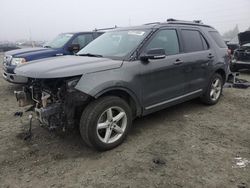 Salvage cars for sale at Eugene, OR auction: 2017 Ford Explorer XLT