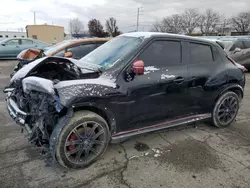 Salvage cars for sale at Moraine, OH auction: 2015 Nissan Juke Nismo RS