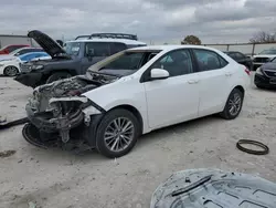 2015 Toyota Corolla L en venta en Haslet, TX