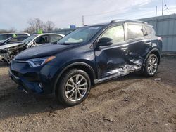 Salvage cars for sale at Chicago Heights, IL auction: 2017 Toyota Rav4 HV Limited