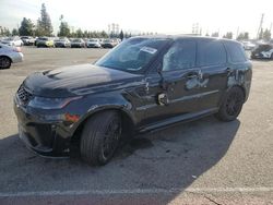 Salvage cars for sale at Rancho Cucamonga, CA auction: 2018 Land Rover Range Rover Sport SVR