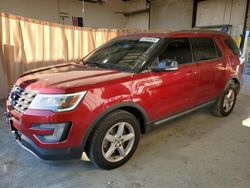 Salvage SUVs for sale at auction: 2017 Ford Explorer XLT