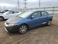 Salvage cars for sale at Elgin, IL auction: 2006 Honda Civic LX