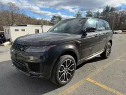 Salvage cars for sale at North Billerica, MA auction: 2022 Land Rover Range Rover Sport HSE Silver Edition