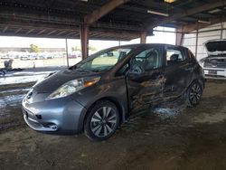 Nissan Vehiculos salvage en venta: 2016 Nissan Leaf SV