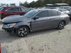 2017 Honda Accord LX en venta en Savannah, GA