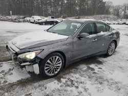 Carros salvage a la venta en subasta: 2018 Infiniti Q50 Luxe