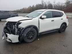 Salvage cars for sale at Brookhaven, NY auction: 2017 Nissan Rogue SV