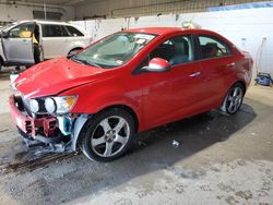 Chevrolet Sonic ltz salvage cars for sale: 2016 Chevrolet Sonic LTZ