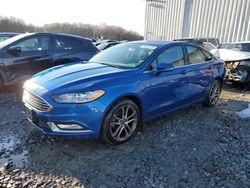 Salvage cars for sale from Copart Windsor, NJ: 2017 Ford Fusion SE