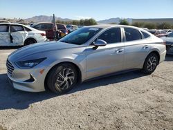 Salvage cars for sale at Las Vegas, NV auction: 2021 Hyundai Sonata Hybrid