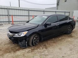 Salvage cars for sale at Jacksonville, FL auction: 2017 Honda Accord EX