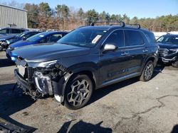 Salvage cars for sale at Exeter, RI auction: 2022 Hyundai Palisade Calligraphy