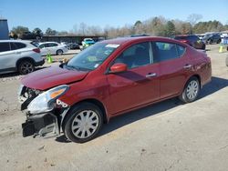 Salvage cars for sale at Florence, MS auction: 2015 Nissan Versa S