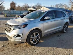 Salvage cars for sale from Copart Wichita, KS: 2018 Ford Edge Sport