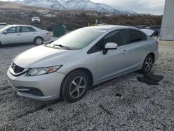 Salvage cars for sale from Copart Reno, NV: 2015 Honda Civic SE