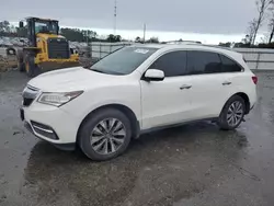 Salvage cars for sale at Dunn, NC auction: 2014 Acura MDX Technology