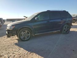 Salvage cars for sale from Copart Cleveland: 2018 Dodge Journey Crossroad