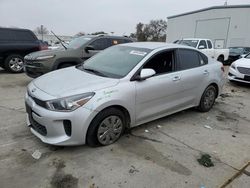 Salvage cars for sale at Sacramento, CA auction: 2019 KIA Rio S