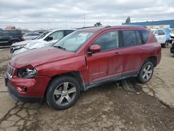 Jeep salvage cars for sale: 2016 Jeep Compass Latitude