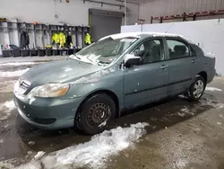 Salvage cars for sale at Candia, NH auction: 2007 Toyota Corolla CE