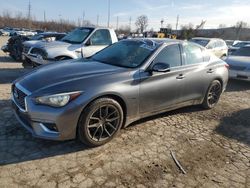 Infiniti salvage cars for sale: 2018 Infiniti Q50 Luxe