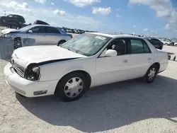 Salvage cars for sale at Arcadia, FL auction: 2004 Cadillac Deville