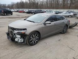 Chevrolet salvage cars for sale: 2017 Chevrolet Malibu LT