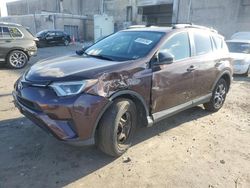 Salvage cars for sale at Fredericksburg, VA auction: 2016 Toyota Rav4 LE