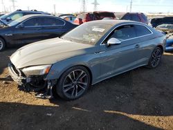 Salvage cars for sale from Copart Elgin, IL: 2020 Audi S5 Prestige