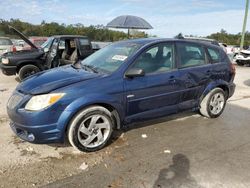 Pontiac salvage cars for sale: 2005 Pontiac Vibe