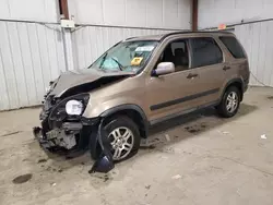 Salvage cars for sale at Pennsburg, PA auction: 2004 Honda CR-V EX