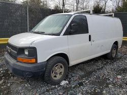 Salvage cars for sale from Copart Waldorf, MD: 2007 Chevrolet Express G1500