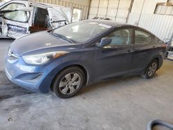 Salvage cars for sale at Abilene, TX auction: 2016 Hyundai Elantra SE