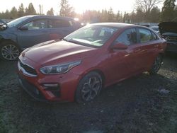 KIA salvage cars for sale: 2020 KIA Forte FE