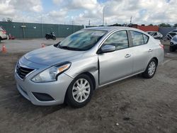 Salvage cars for sale at Homestead, FL auction: 2017 Nissan Versa S