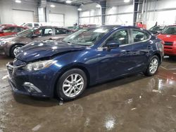 Salvage cars for sale at Ham Lake, MN auction: 2015 Mazda 3 Grand Touring