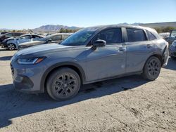 Salvage cars for sale at Las Vegas, NV auction: 2024 Honda HR-V Sport