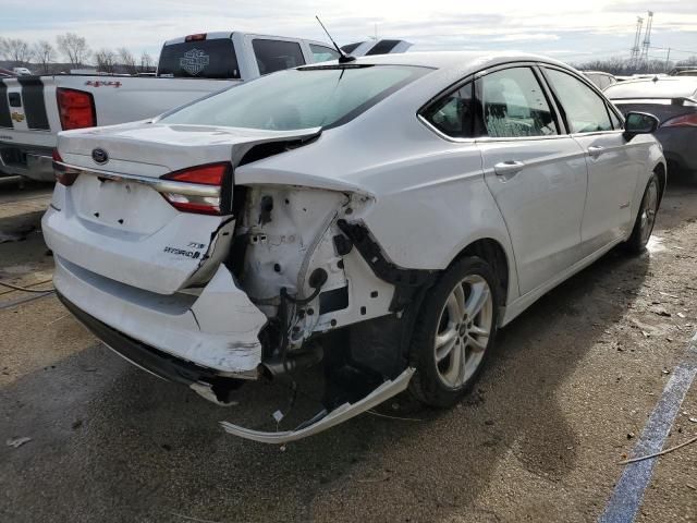 2018 Ford Fusion SE Hybrid