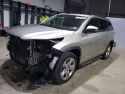 Salvage cars for sale at Candia, NH auction: 2015 Toyota Highlander Limited