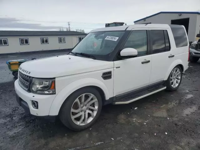 2016 Land Rover LR4 HSE