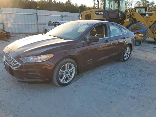 2018 Ford Fusion SE Hybrid