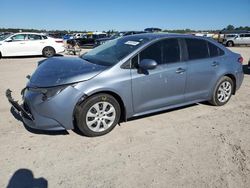 Salvage cars for sale at Houston, TX auction: 2022 Toyota Corolla LE