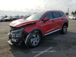 Salvage cars for sale from Copart Rancho Cucamonga, CA: 2021 Hyundai Santa FE SEL