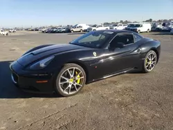 Ferrari salvage cars for sale: 2012 Ferrari California