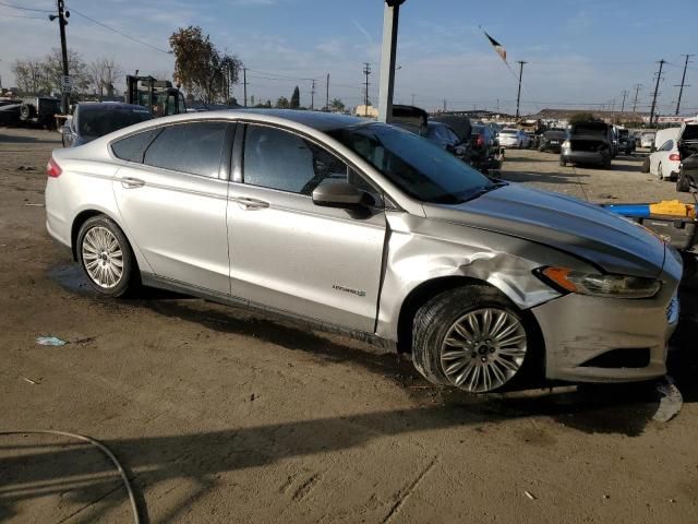 2016 Ford Fusion S Hybrid